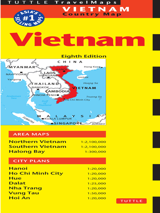 Title details for Vietnam Travel Map by Periplus Editors - Available